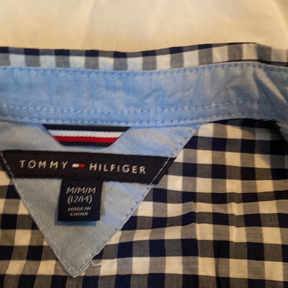 Boys 8-20 Flag blue M/M/M(12/14) Tommy Hilfiger made in China - Picture 2 of 4